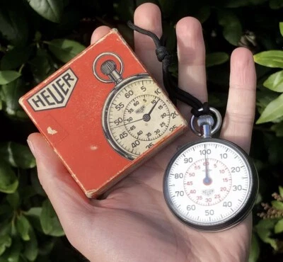 Tag Heuer Vintage Boxed Swiss Stop Watch Stopwatch - Image 1 of 4