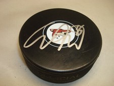 Christian Dvorak Signed Arizona Coyotes Hockey Puck Autographed 1C