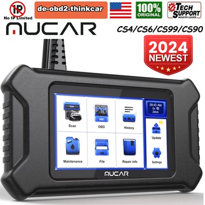 MUCAR CS OBD2 Scanner Car Diagnostic Tool ECM TCM SRS ABS TPMS Code Reader EPB