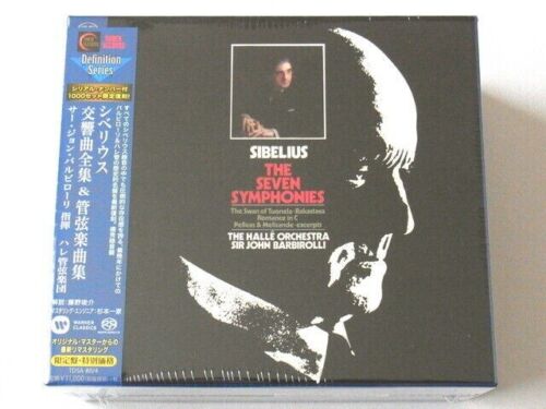 Barbirolli Sibelius The Seven Symphonies 5 SACD Hybrid TOWER RECORDS JAPAN - Picture 1 of 4