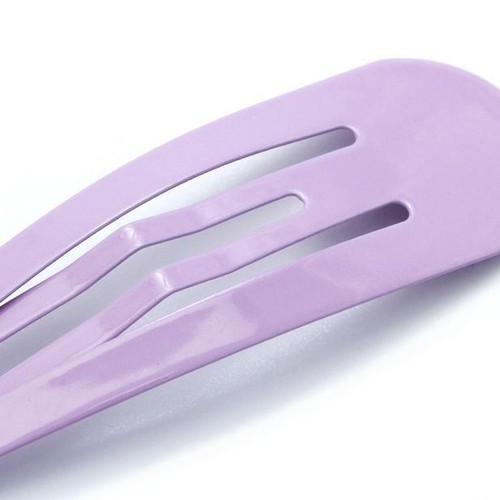 6 x Girls Pastel Shades Sleepies, Snap Clips, 5cm - Picture 4 of 4