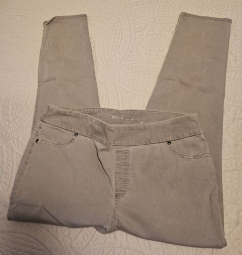 Chico's Perfect Stretch Pull On Jeans - Khaki - Sz 2.5 (14)