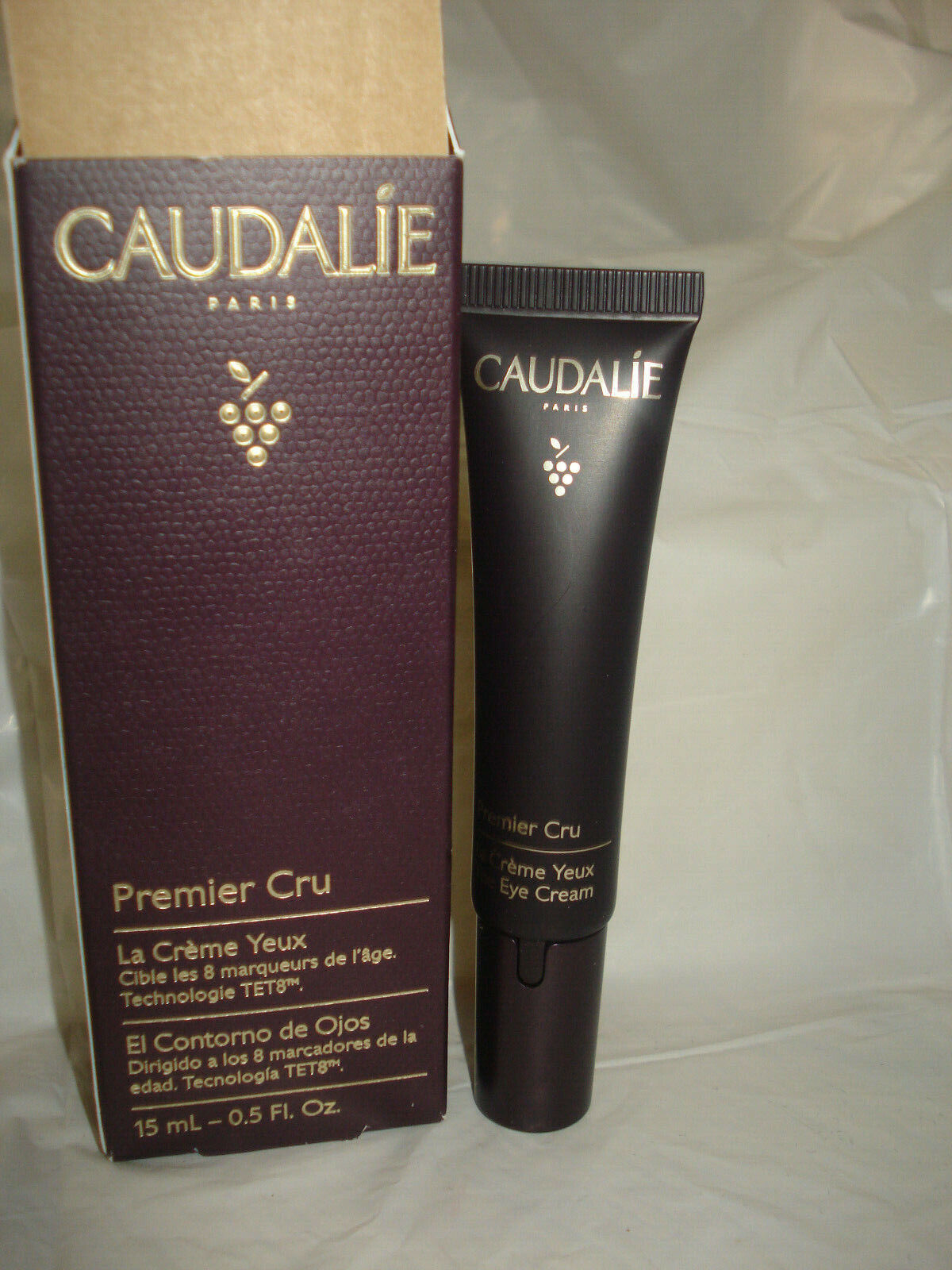 Caudalie Premier Cru The Eye 豪奢な Cream 15ml BNIB 【公式】 0.5oz