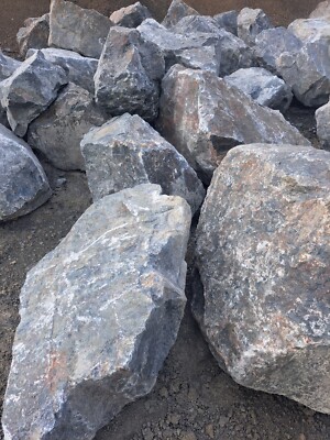 Large grey/green granite garden rocks/boulders for landscaping stones ...