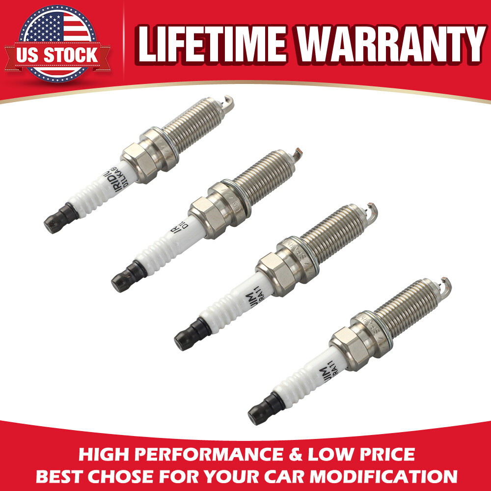 Set of 4 Iridium Spark Plugs For Nissan Altima Rogue Sentra Urvan 2.5L 2007-2016