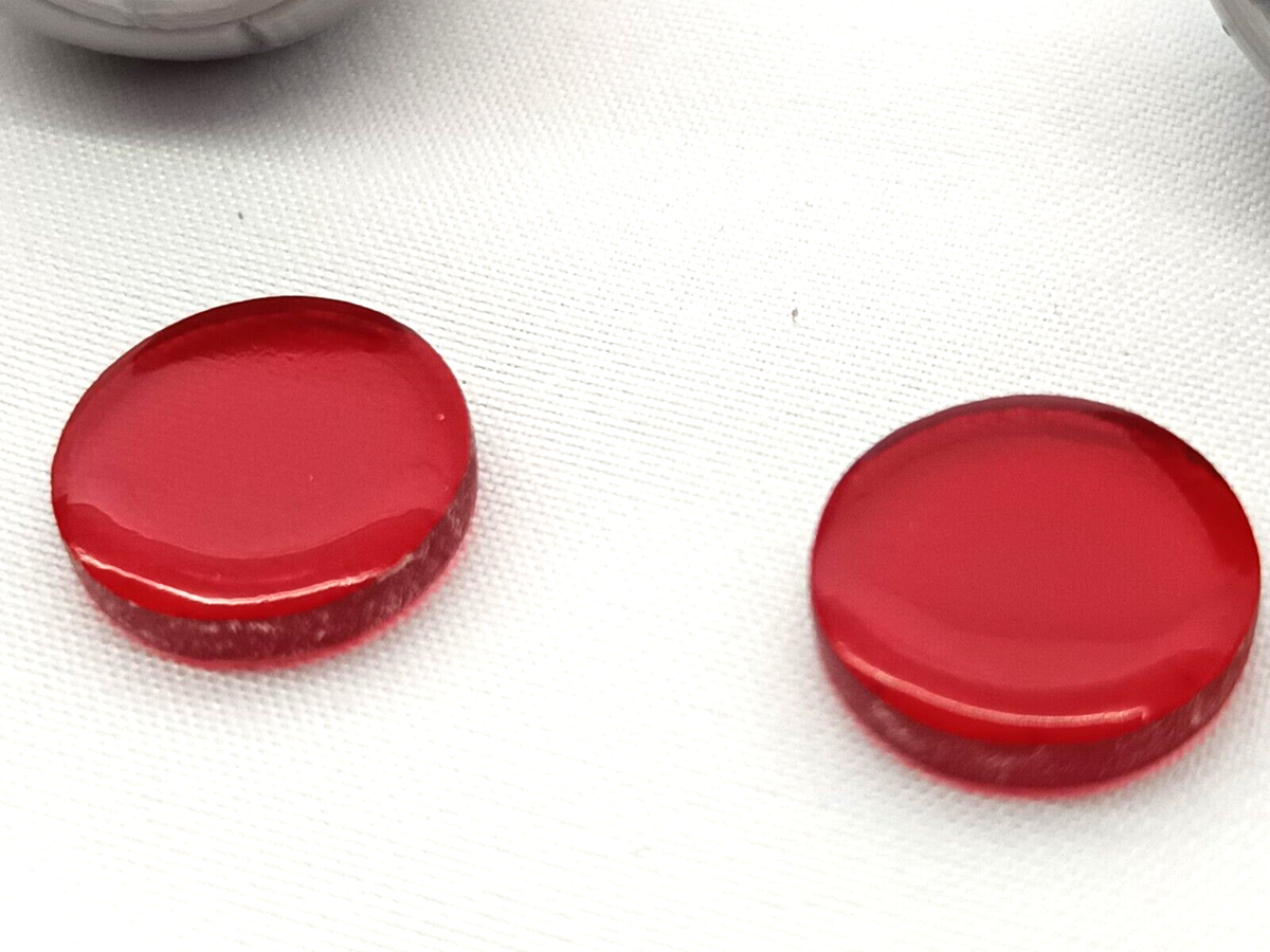 SKULL EYES x 2 T-800 TERMINATOR - RED LENS | eBay