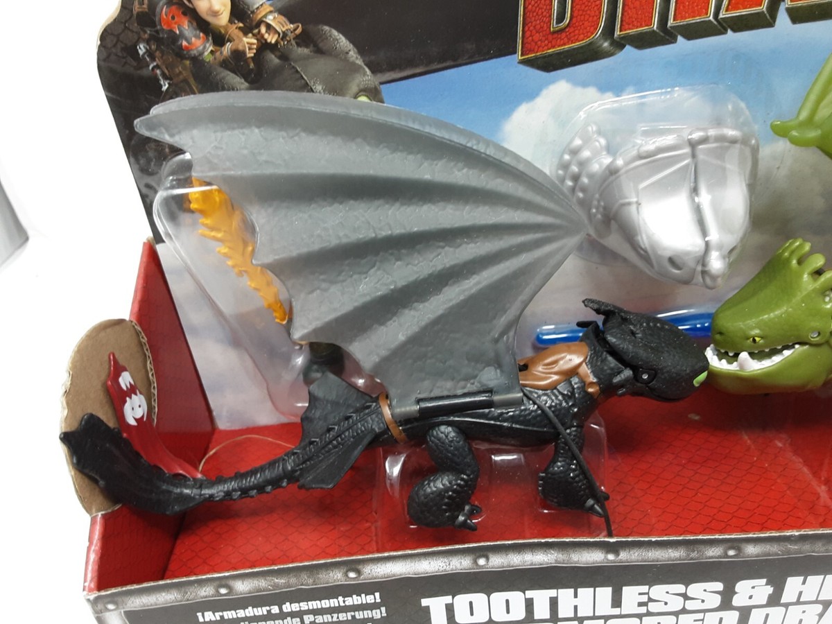 Dreamworks Dragons Toothless & Hiccup vs Armored Dragon - Brand