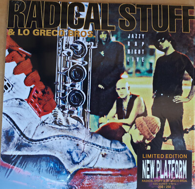 RADICAL STUFF & LO GRECO BROS - JAZZY RAP NIGHT LIVE - LP NUMERATO