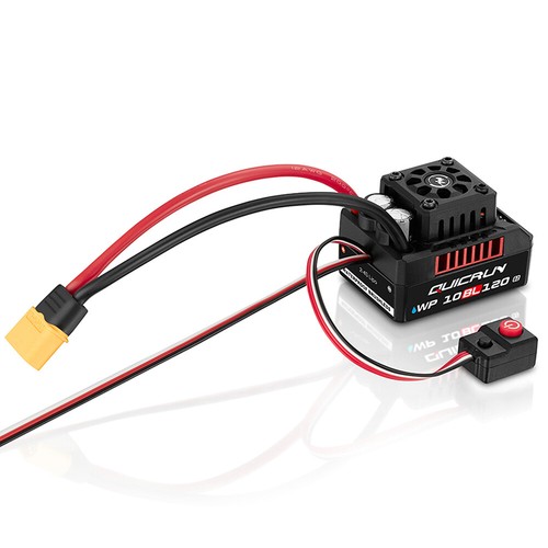HobbyWing 2-4S 120A Brushless ESC QuicRun 3652 3660 G2 Motor 6V/7.4V5A BEC Combo - Picture 5 of 28