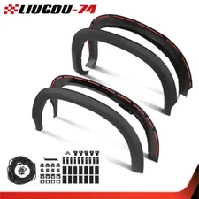 4PCS Fender Flares Kit Fit For 2019-2024 Chevrolet Silverado 1500 84297538 NEW