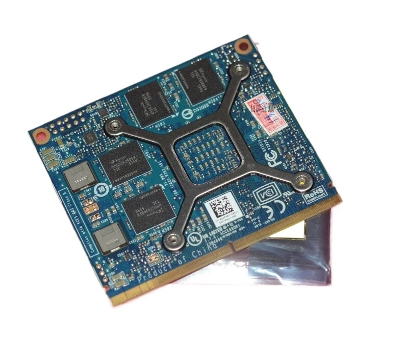 NVIDIA QUADRO K2100m 2GB N15P-Q3-A1 HP 734277-001 MXM 3.1 Graphics Card - Image 3 of 4