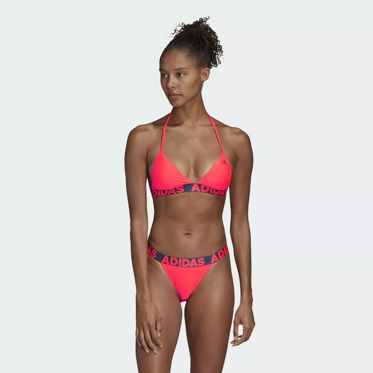 COSTUME 2 PEZZI adidas DONNA Neckholder Bikini Beach FJ5091 APSORD