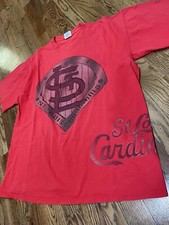 Vintage 1993 St Louis Cardinals Starter T-Shirt Large BL