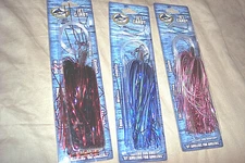 3 Deep Sea Fishing Lure 6" Jet Candy Rigged Lure Tuna Sailfish Wahoo Kingfish 