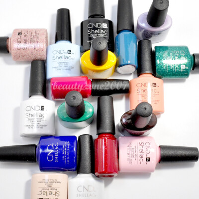 #ad CND Shellac UV Gel Polish 0.25oz *Choose one* $15.99