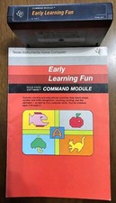 EARLY LEARNING FUN TI-99/4a, 1979