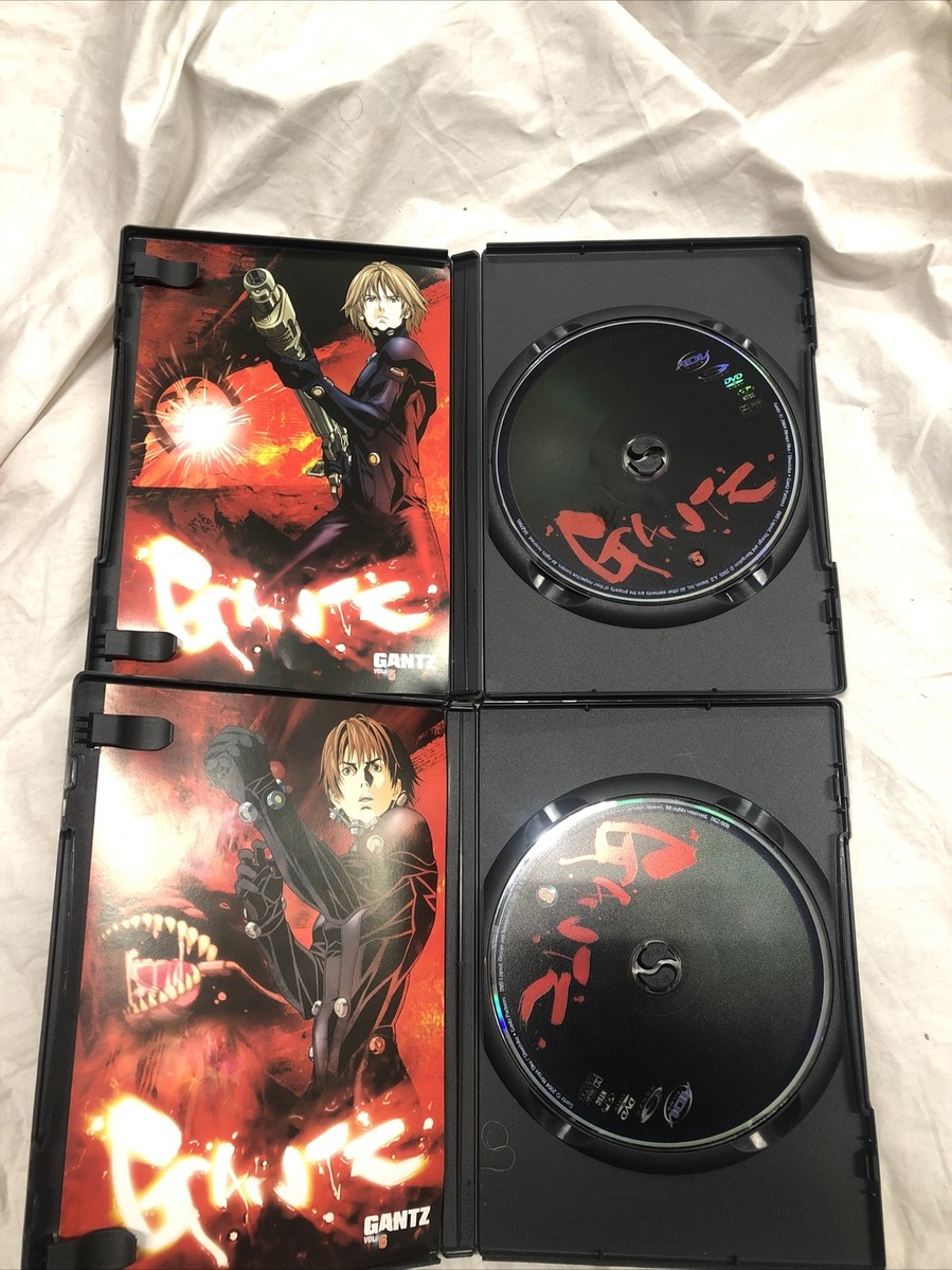 Gantz Double DVD Box Set Vol. 1 2 3 4 5 6 7 8 9 10 1-10 Anime Lot