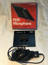 Realistic Pzm Microphone Battery Powered Vintage Mic Pressure Zone Boxed Manual