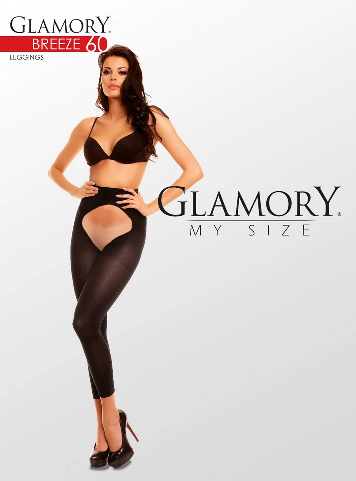 Glamory Breeze 60 Ouvert Microfaser Leggings, 50169 - Bild 2 von 4