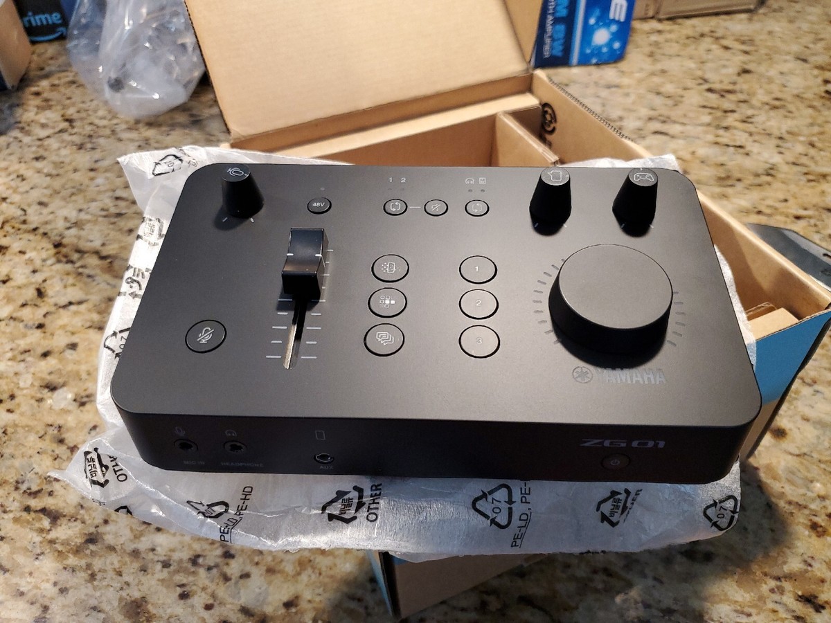 Yamaha Zg01 Game Streaming Mixer Usb Audio Interface | eBay Yamaha Zg01 Game Streaming Mixer Usb Audio Interface | eBay