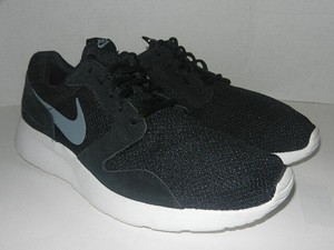 nike kaishi run black white