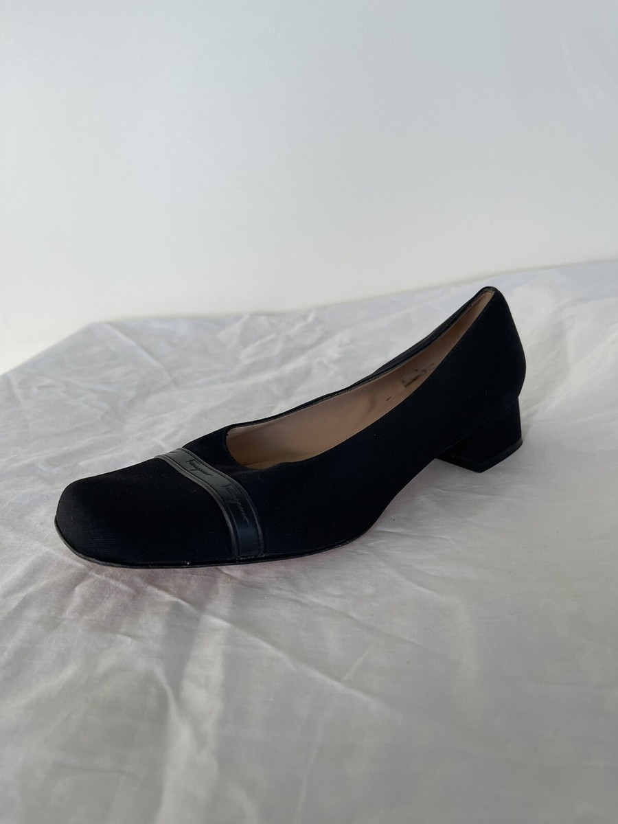 Salvatore Ferragamo Boutique Fabric Pumps | eBay display picture 3