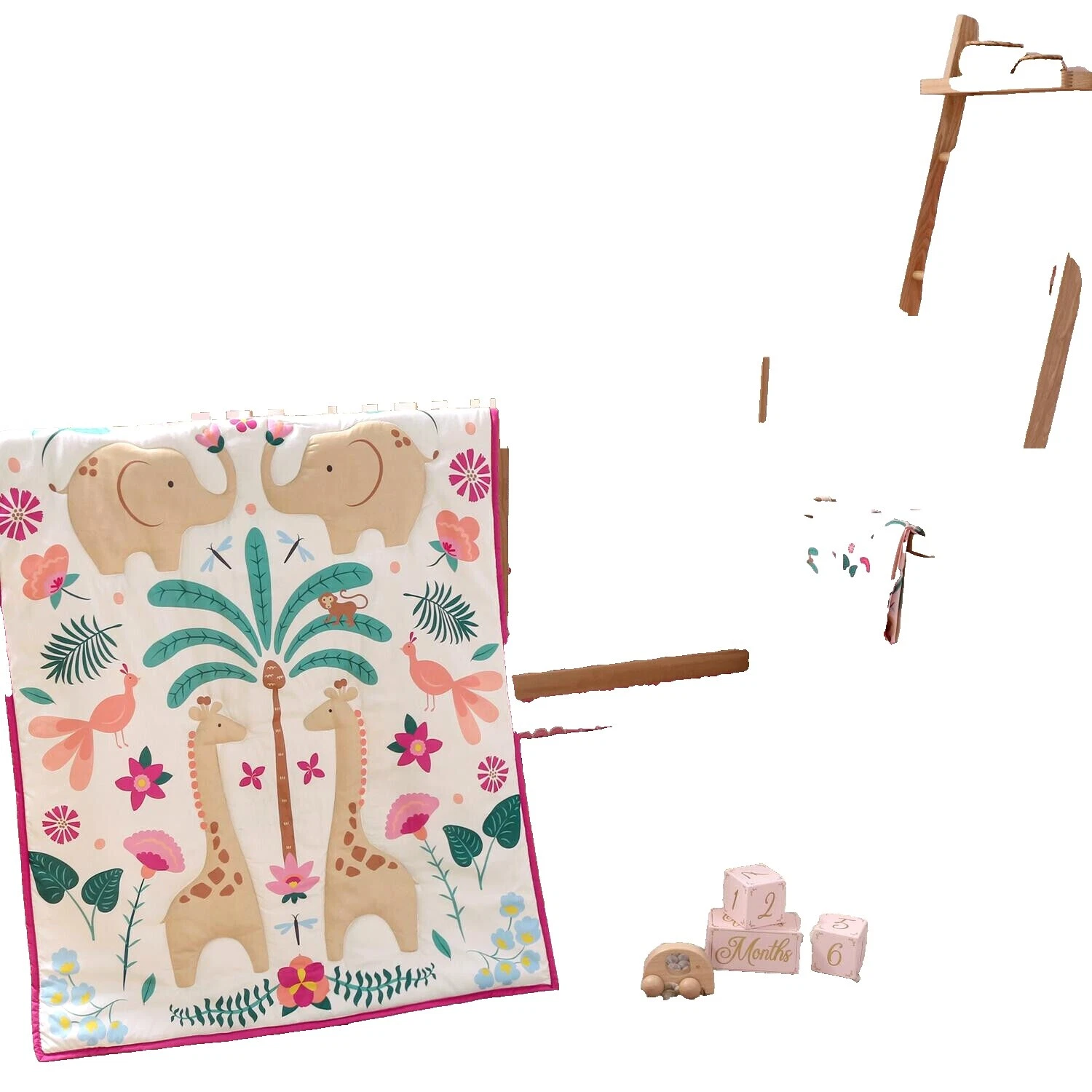 Safari Synthetic Nursery Bedding Sets