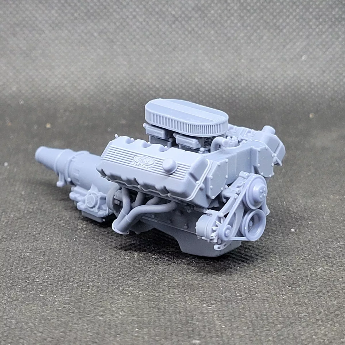 Blown 572 BBC model engine resin 3D printed 1:24-1:8 scale