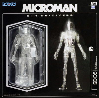 NEW 3A Microman Micronauts Ashley Wood String Divers SD00 - SD05