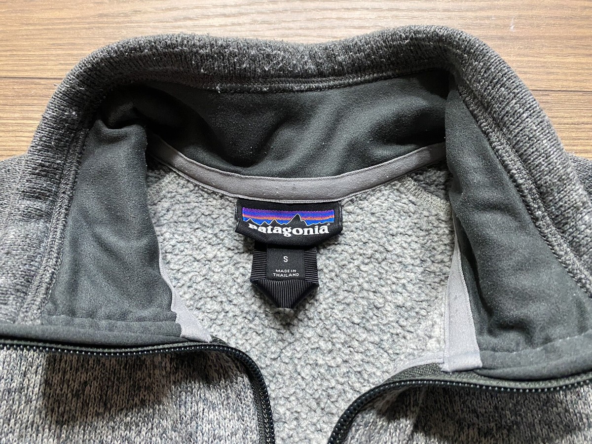 Patagonia Better Sweater 1/4 Zip Fleece Men's Small Nickel Patagonia Better Sweater 1/4 Zip Fleece Men's Small Nickel