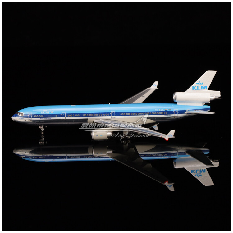 1:400 Phoenix KLM McDonnell Douglas MD-11 Passenger Plane Diecast