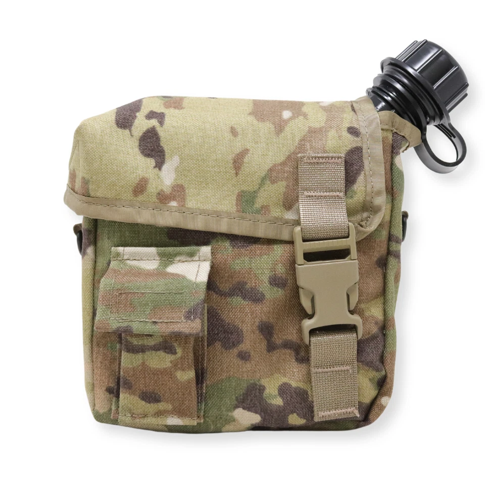 2 Qt. Canteen Cover - OCP, MOLLE/ALICE-Compatible, Made In The USA - Image 4 of 4