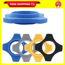 4 Pcs Anti-Slip Microphone Rubber Rings Multi Color Rolling Protection