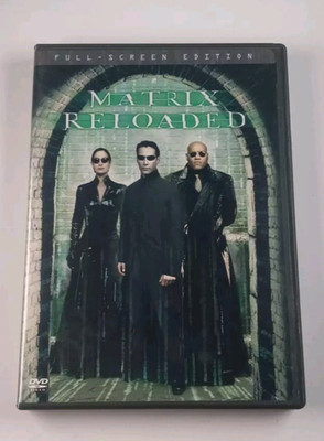 The Matrix Reloaded (DVD) 2003 Keanu Reeves, Laurence Fishburne TESTED