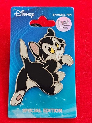 Disney Pin Pink A La Mode LE 500 Pinocchio Cat Figaro