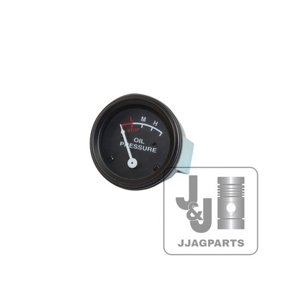 #ad Oil Pressure Gauge 0 25 PSI Black Faceplate Fits John Deere Tractor $33.99
