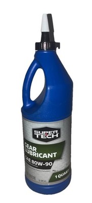 Super Tech Gear Lubricant SAE 80W-90 High Performance Gear Oil 1 Quart