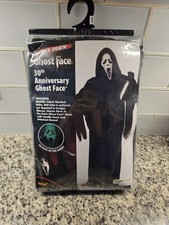 Ghost Face 30th Anniversary Father Death Costume Set spirit Halloween - In Hand