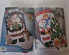 2 Felt Christmas Stocking Kits Design Works FOREST FRIENDS-REACH FOR THE STAR