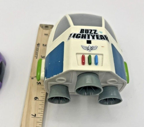 Raro De Colección Disney Toy Story Buzz Lightyear RC Explorador Espacial Nave Control Remoto Funciona - Imagen 9 de 12