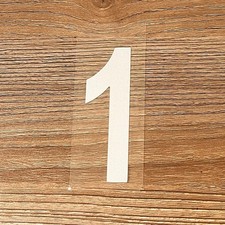 Single 3" Reflective Mailbox Number Sticker Decal Die Cut Vinyl Waterproof - 1
