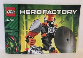 100% Complete & Retired Lego Hero Factory: Bulk (44004) with Instruction Manual