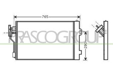 Condensateur Mercedes VITO