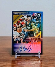 2019-2020 Panini Donruss Justin Wright-Foreman Signature Series Auto NBA