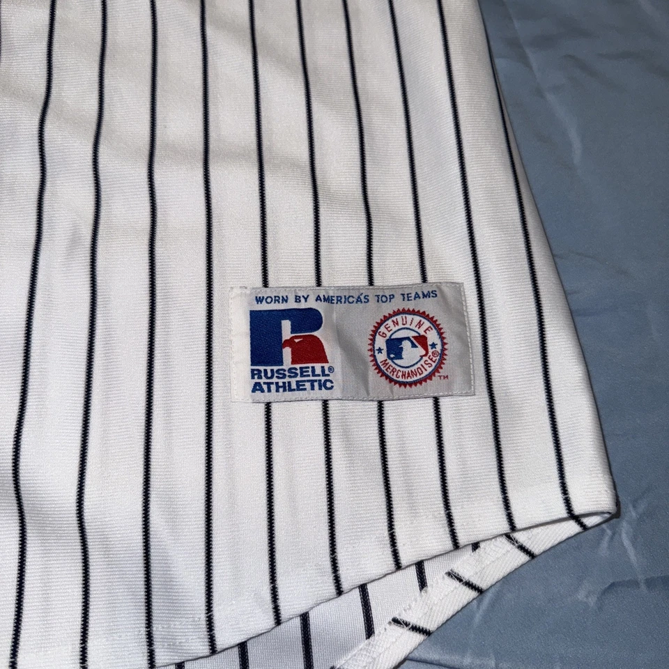 Camiseta deportiva de béisbol vintage firmada por los Yankees de Nueva York con autógrafo Joba Chamberlain (2XL) Foto 3 de 4