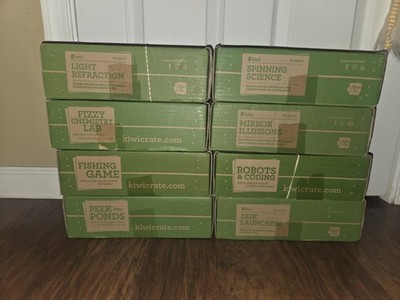 Kiwi Co Kiwi Crates Lot Of 8