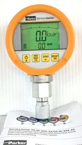 Parker SCJN-400-01 Service Junior 400bar min/max Digital Pressure Gauge *NEW*