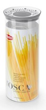 Stefanplast Tosca barattolo lt 2,2 grigio tondo ermetico, per alimenti