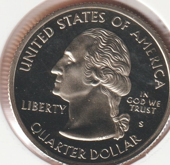 2000-S Proof Washington Quarter Dollar Coin from US Proof Set Collectible NICE!!
