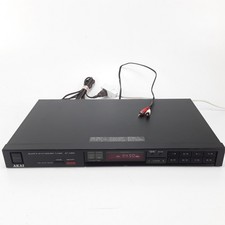 Akai AT-A301 Quartz Synthesizer AM FM Stereo Tuner Hi-Fi Radio Black Works